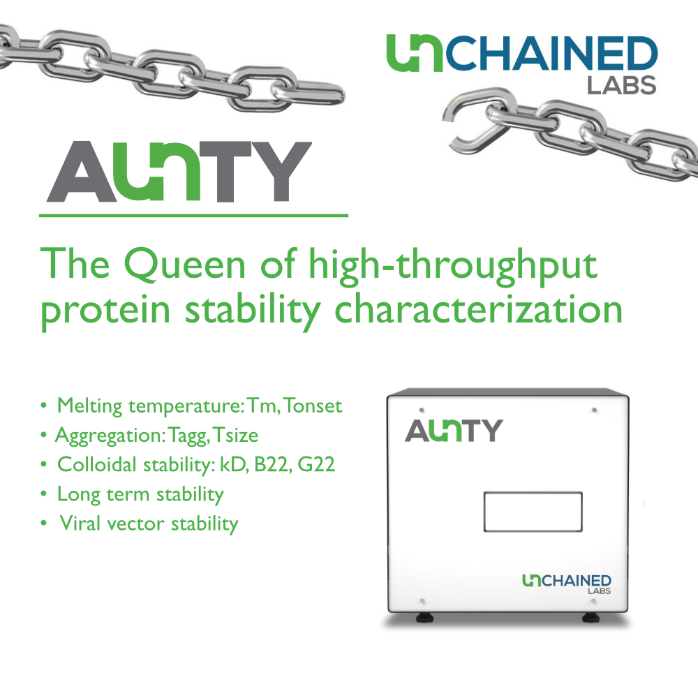 Aunty - high-throughput protein stability characterization